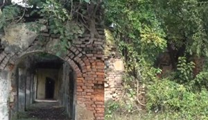 This polling booth is no less than a haunted house