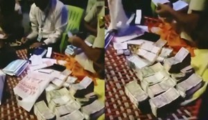 A day before polling in Saran, one arrested with Rs 24 lakh cash and weapons