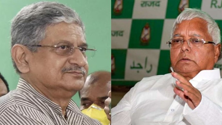 Lalan Singh reached Rabri residence, met Lalu Yadav, politic