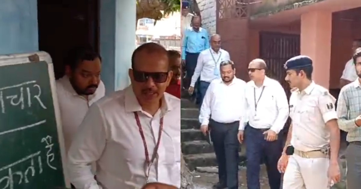 KK Pathak came to inspect the school, returned without knowi