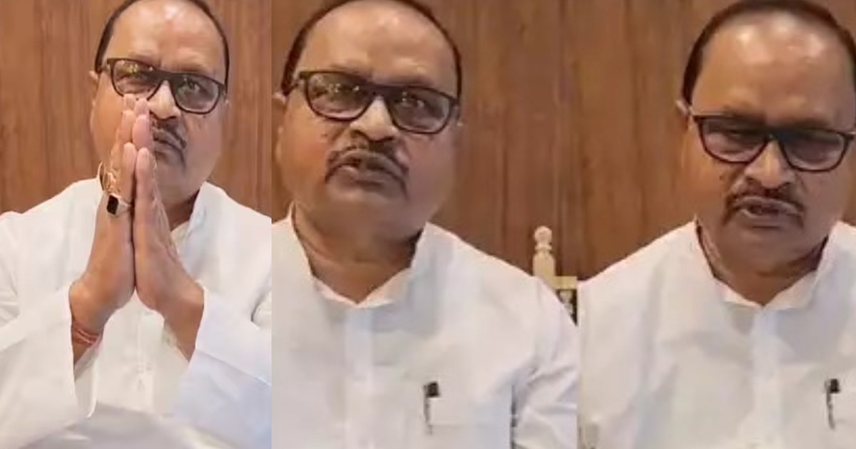 The MLA who abused journalists apologized with folded hands,