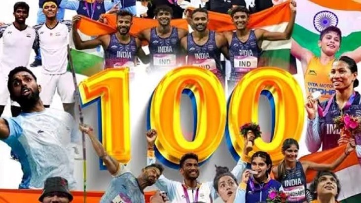 Indian players created history in Asian Games, won 100 medal