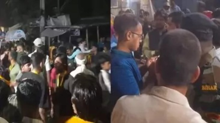 Stampede in Mata Rani's pandal, mourning spread in happy atm