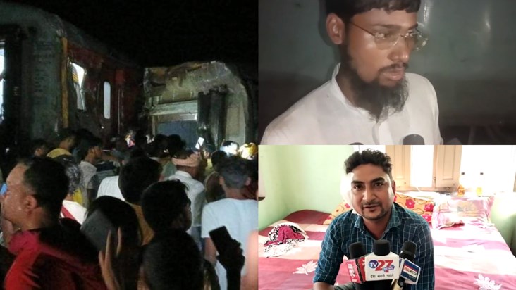 Passengers told the story of train accident, loud noise came