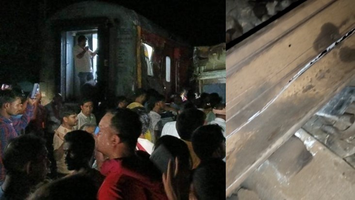 What was the main reason for the train accident in Buxar? Al