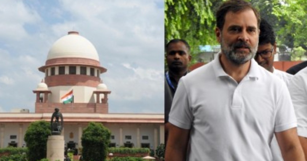 Big decision of SC regarding Rahul Gandhi, petition challeng