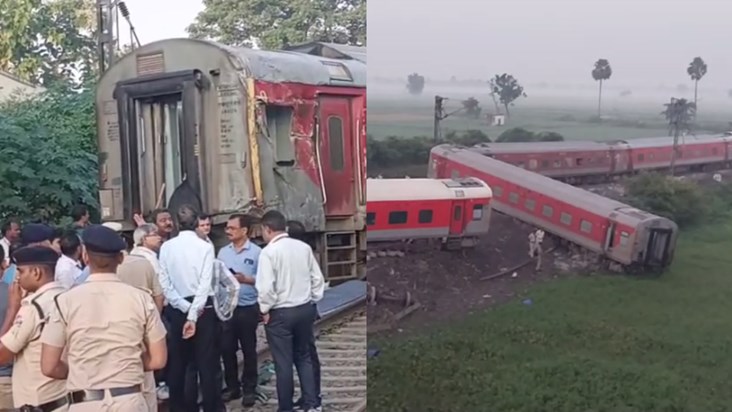 Political leaders expressed grief over North East Express tr