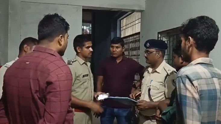  a man brutally murdered a woman from the village