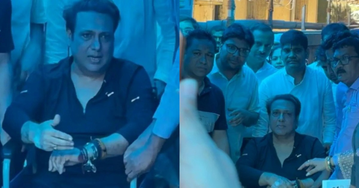 Govinda discharged from hospital, wife Sunita came to pick h