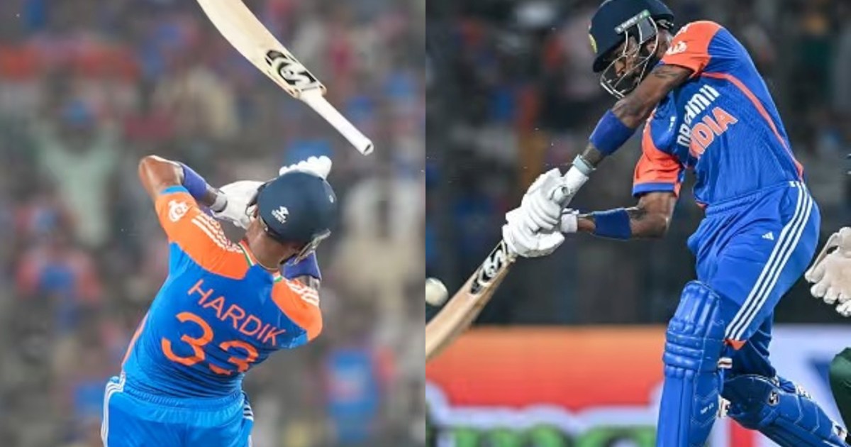 Hardik Pandya again looted the party, left the bat after hit