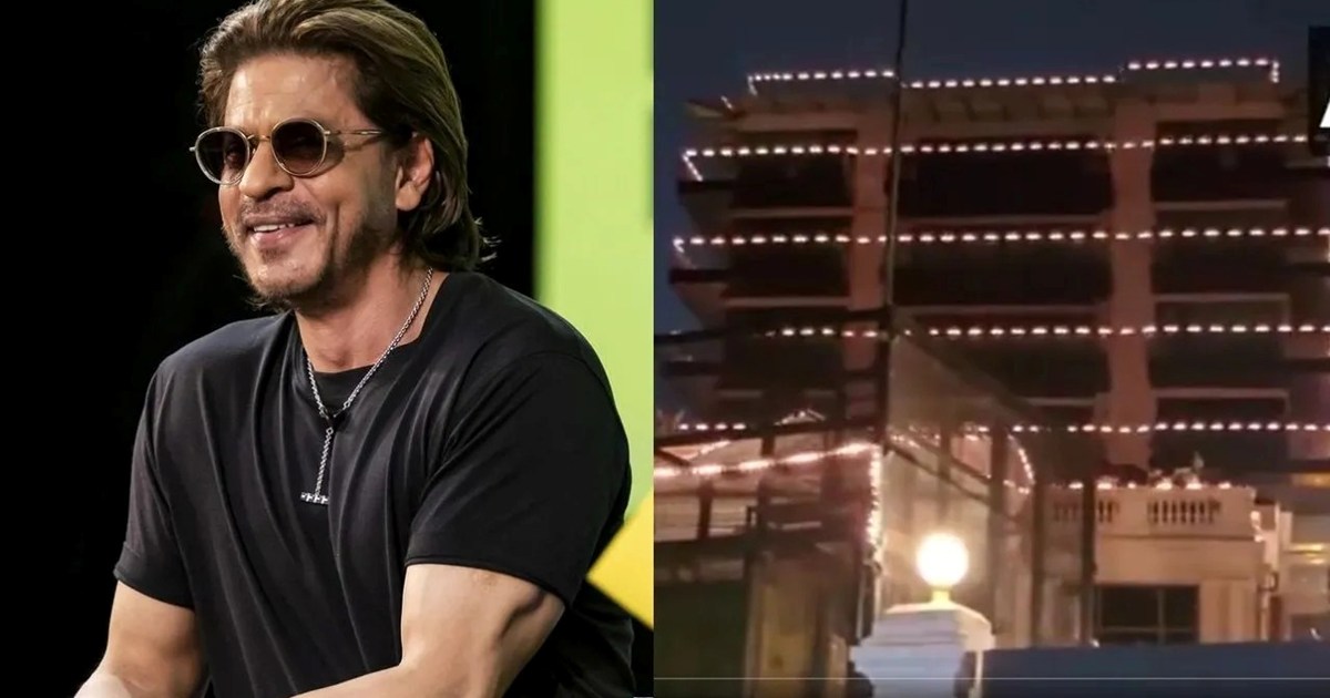 Mannat is dressed like a bride, SRK will celebrate his 59th 