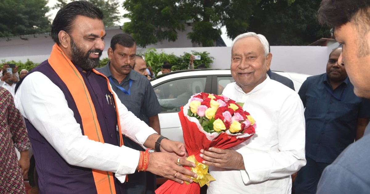 Did Samrat Choudhary perform griha pravesh in DY.CM residenc