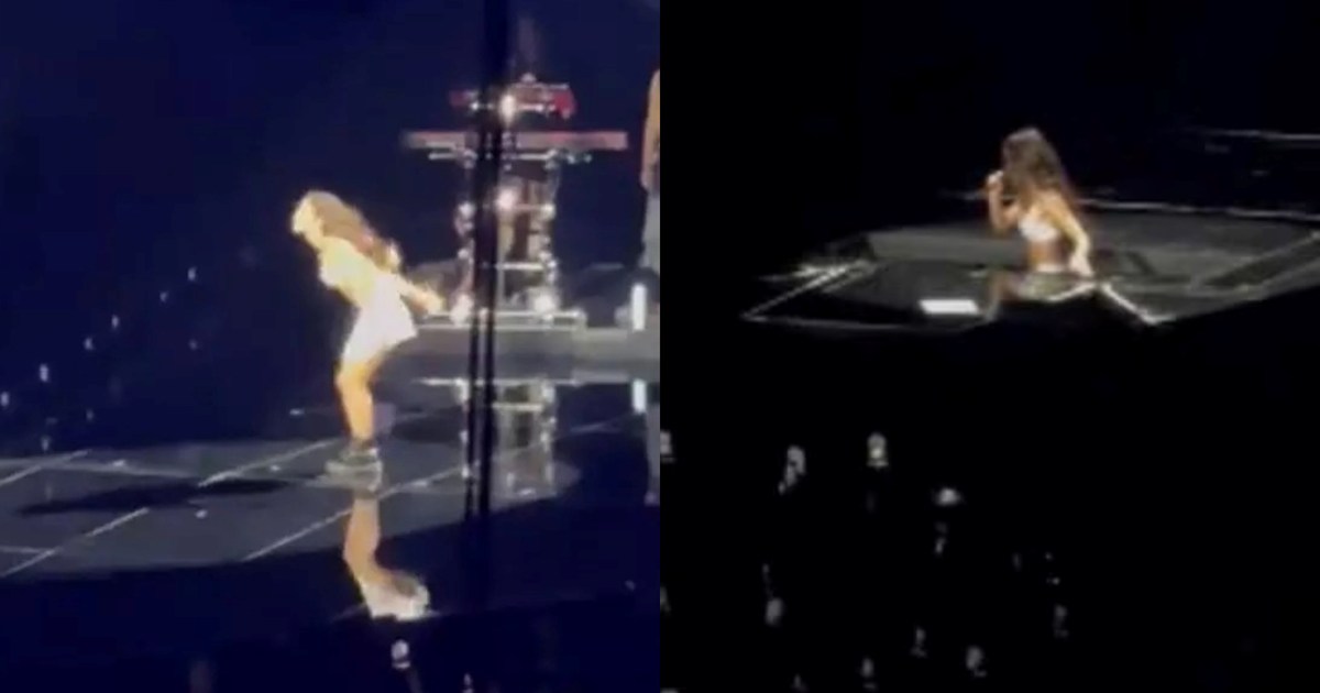 Singer fell into pit during live concert, incident happened 