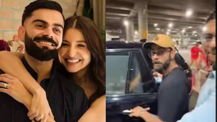 Virat Kohli's expression is going viral, spotted with Anushk