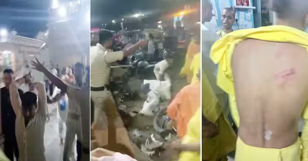 When the priests who talked about love and peace clashed wit