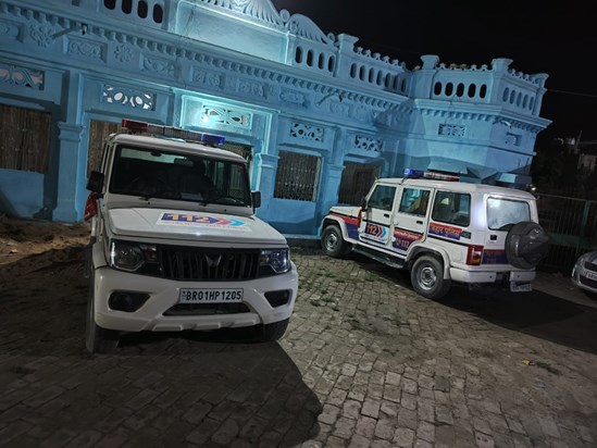 During night patrol, the inspector parked his car on the Muk During night patrol, the inspector parked his car on the Muk