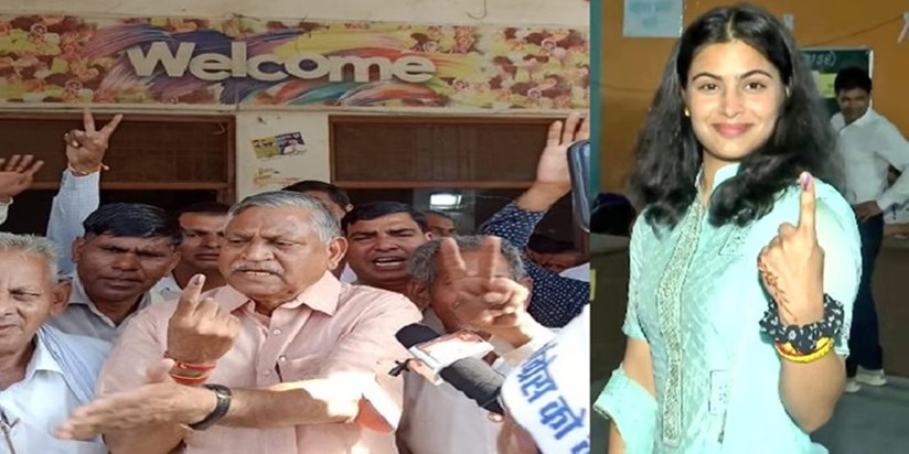 9.53 percent voting till 9 pm in Haryana; Former MLA attacke 9.53 percent voting till 9 pm in Haryana; Former MLA attacke
