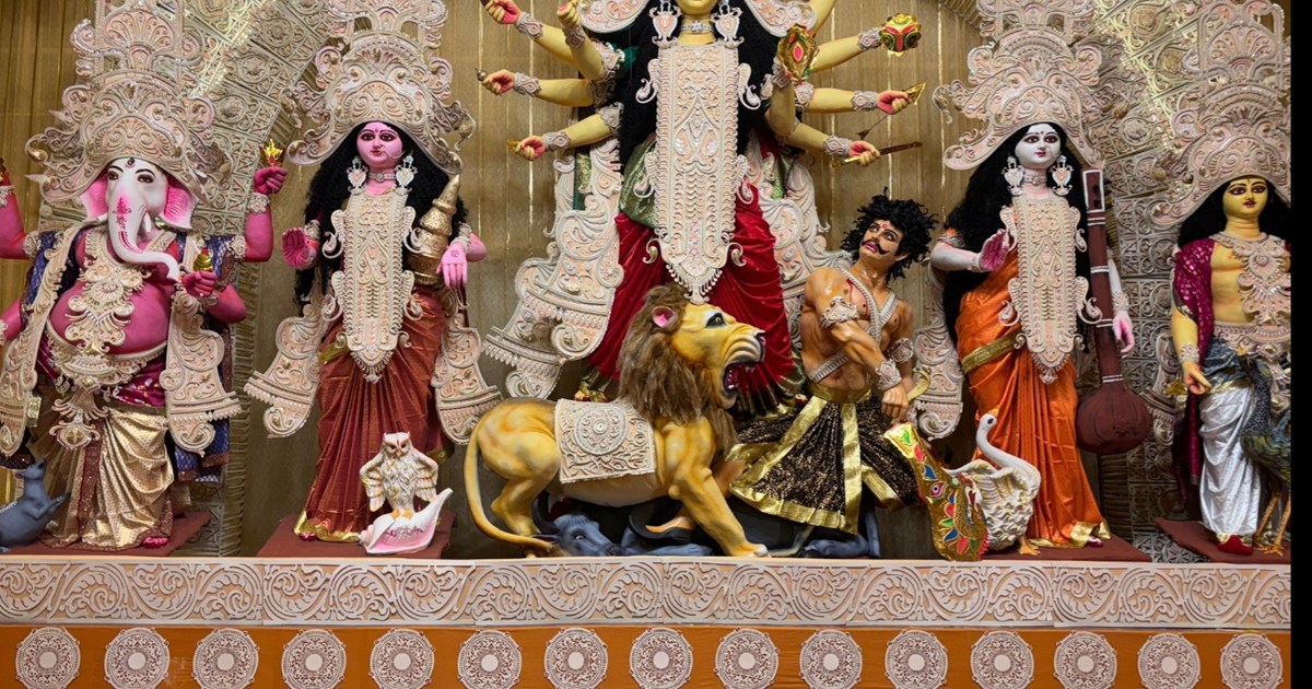Rajasthani Culture Ranchi Bakari Bazar Puja Pandal 