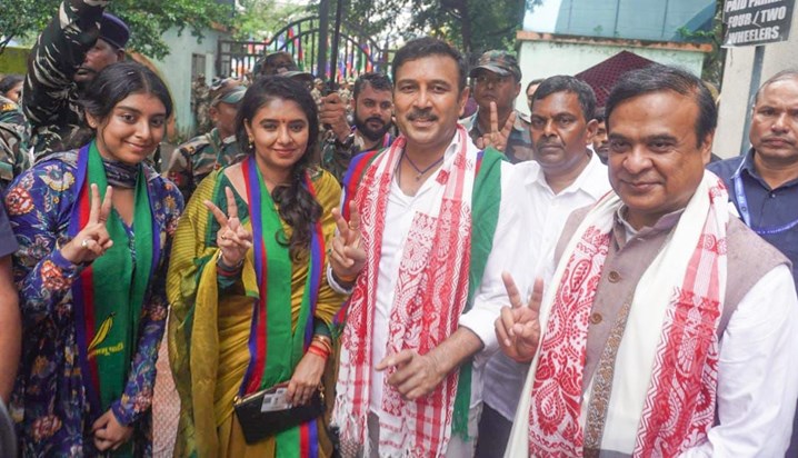 Sudesh Mahto Nomination for Silli Constituency Sudesh Mahto Nomination for Silli Constituency