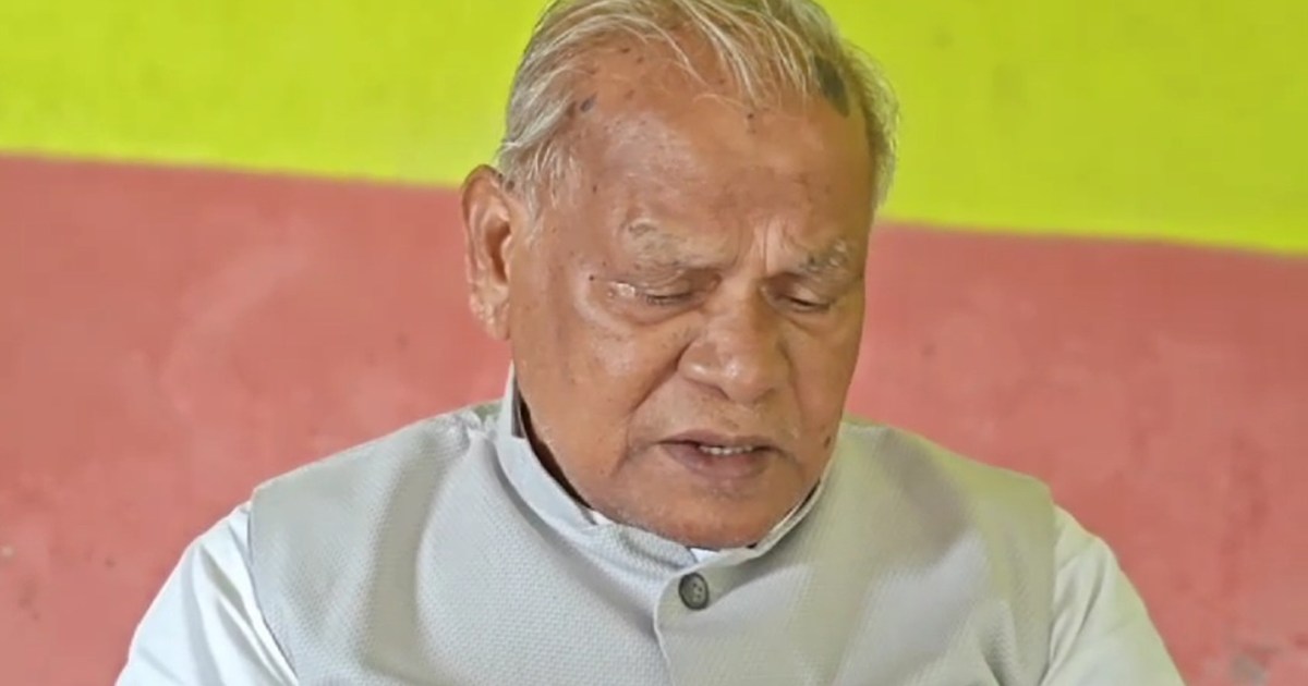 Outspoken statement of Union Minister Jitan Ram Manjhi
