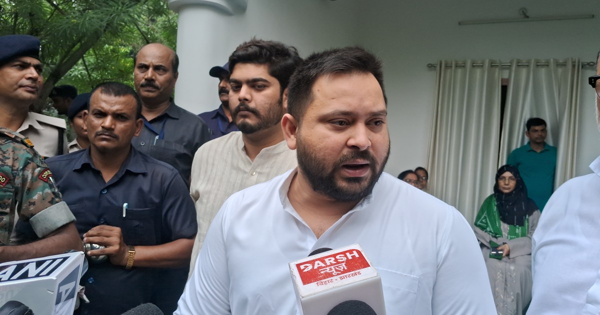 Tejasvi yadv ka bda dawa jharkhnd me mhagthbndhn kisrkar bne