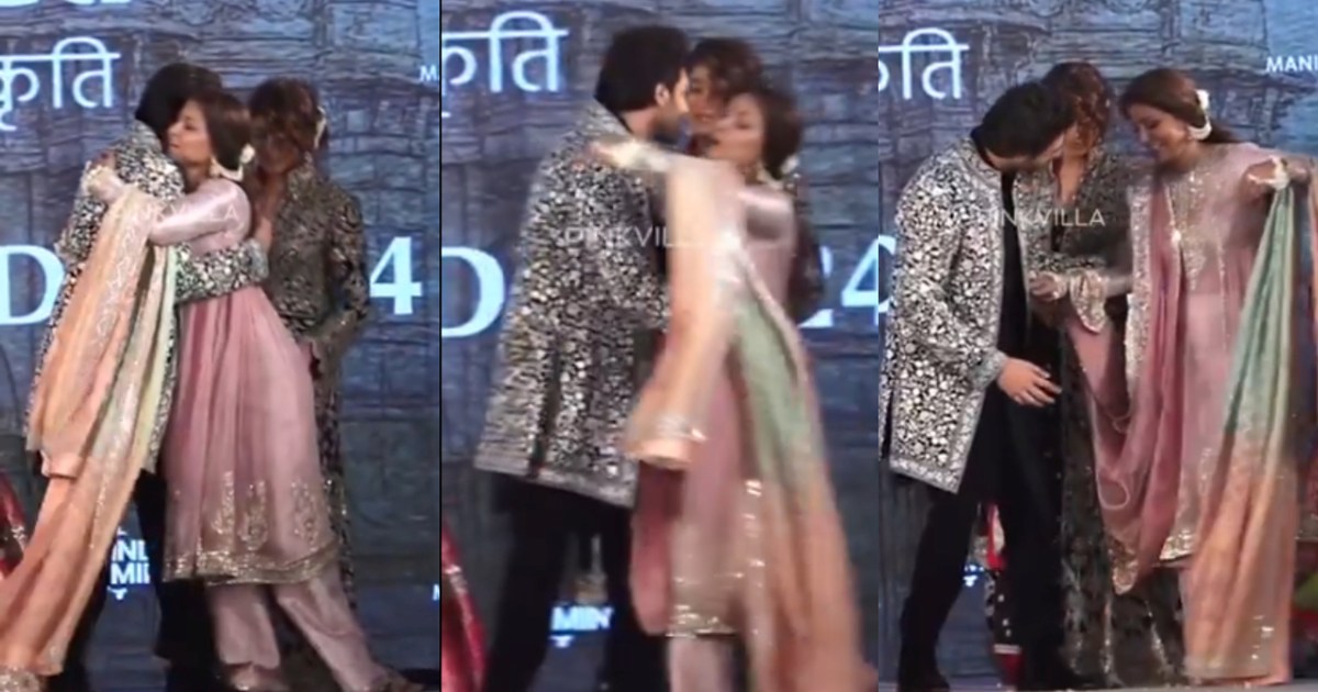 Karthik Aryan took care of the staggering Hina Khan, video i