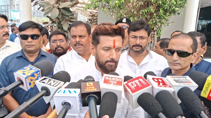 Jmmu kashmir me atanki hamle pr chirag paswan ka bda byan Jmmu kashmir me atanki hamle pr chirag paswan ka bda byan