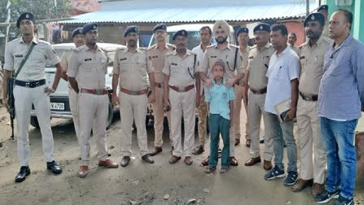 Madhepura police recovered the kidnapped UG student from Kha