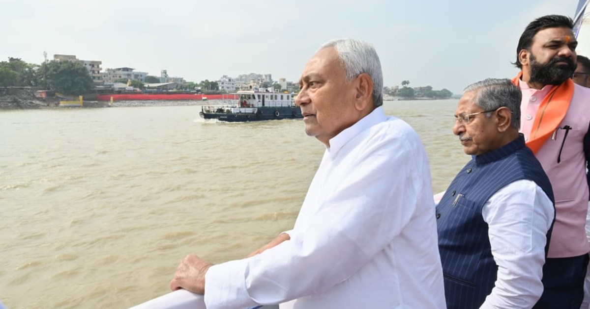 CM Nitish inspected the Ganga Chhath Ghats of Patna, gave ma