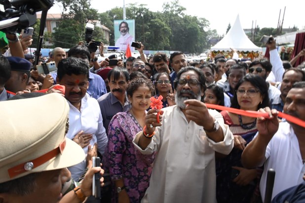 CM Soren Kantatoli Flyover Inauguration