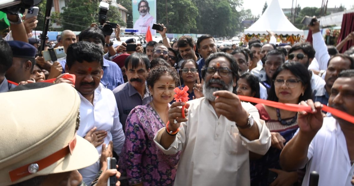 CM Soren Kantatoli Flyover Inauguration