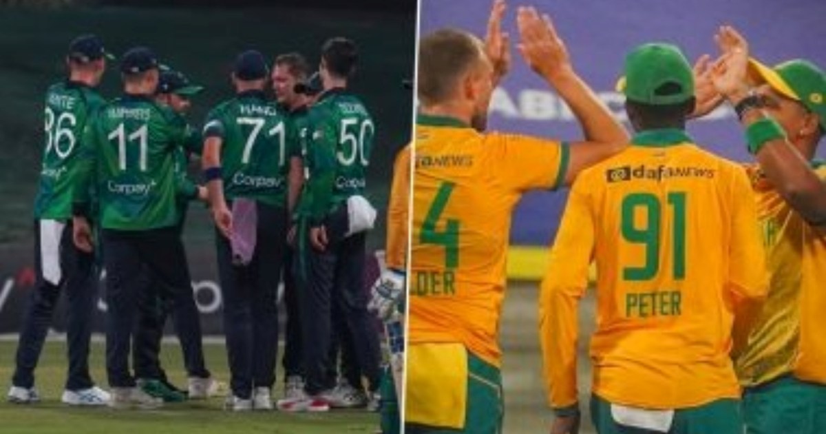 Ireland defeated South Africa, 3 match ODI series played bet