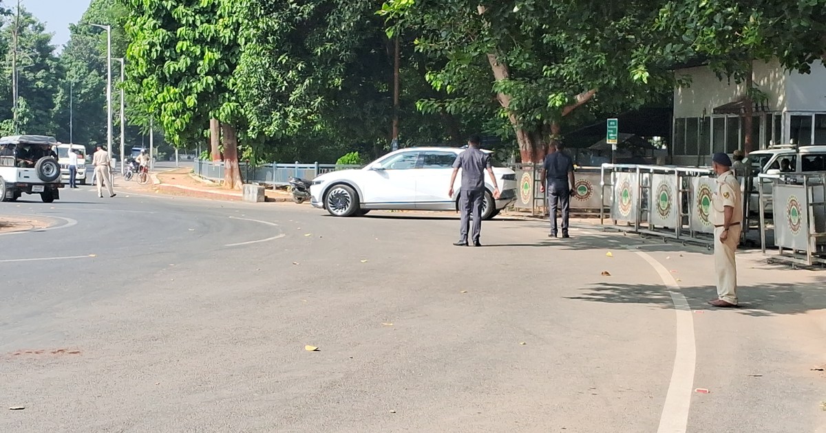 Cm nitish kumar nikle rajgir