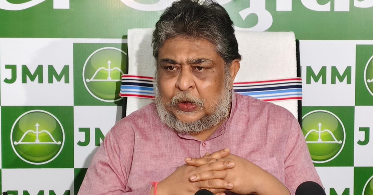 JMM wrote a letter to the Election Commission