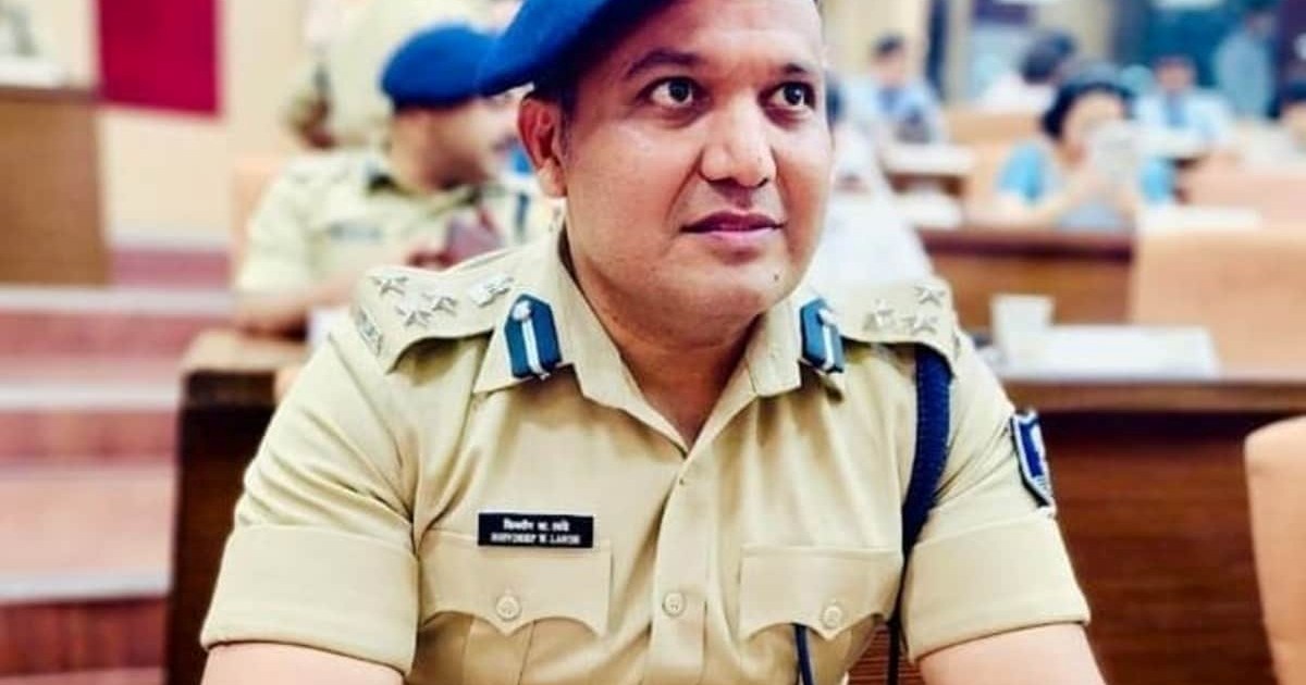 IPS Lande, who was seen in action, was transferred to a shun