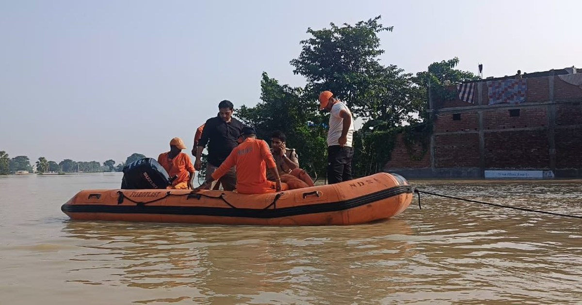 Two girls died in Sitamarhi district due to flood