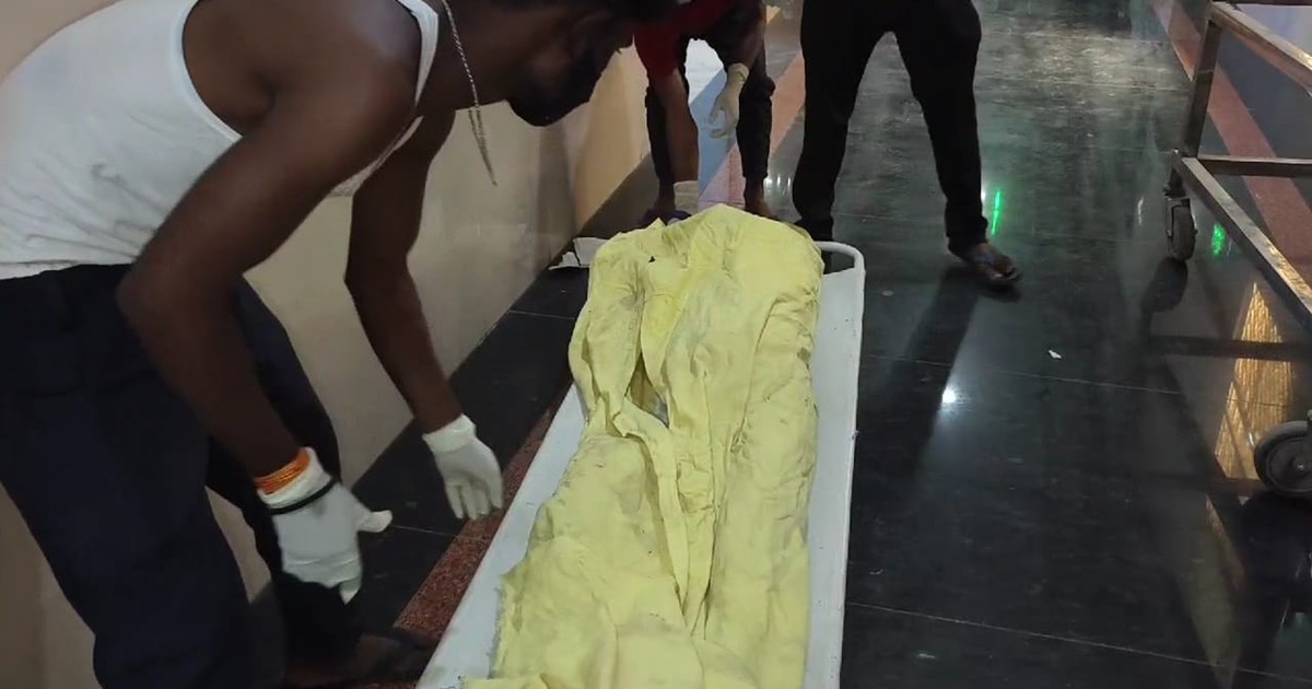 An unknown patient died after getting trapped in the cabin o