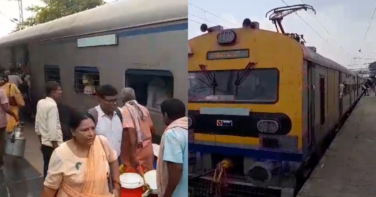 After 8 years of demand, EMU train service started from Chha