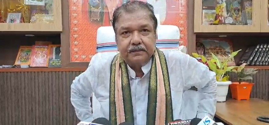 Bjp prdesh adhyksh dilip jaswal ka bda byan Bjp prdesh adhyksh dilip jaswal ka bda byan