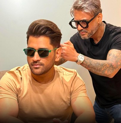 M.S Dhoni New Look M.S Dhoni New Look
