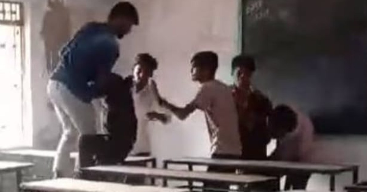Class 10 student beaten to death in school classroom, video 