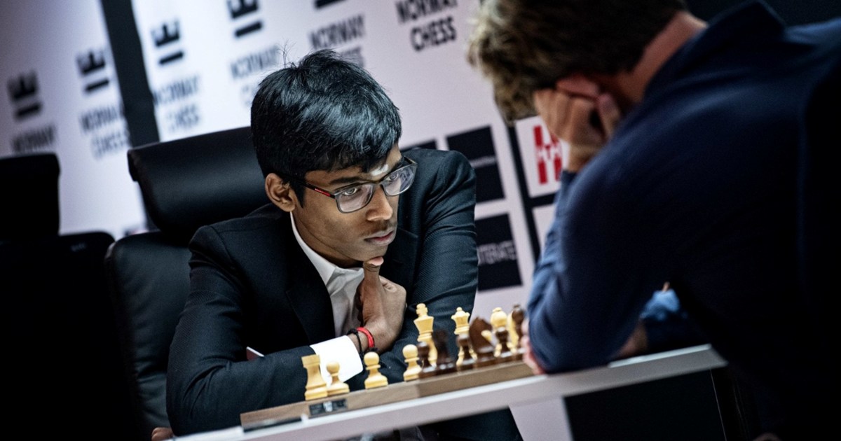Praggnanandhaa made it to the semi-finals of WR Chess Master