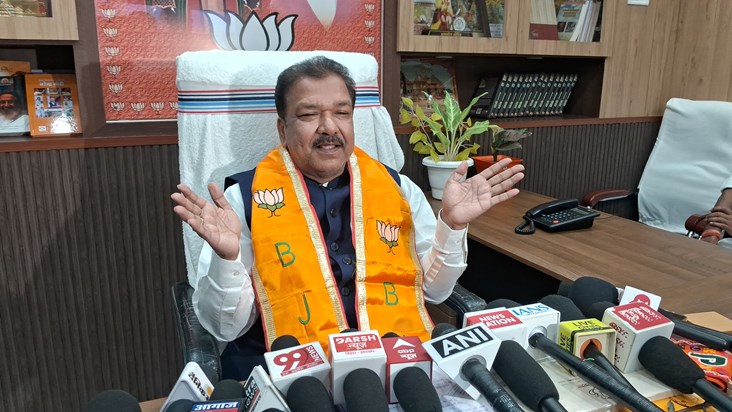 Bjp prdesh adhyksh dilip jaswal ka bda byan