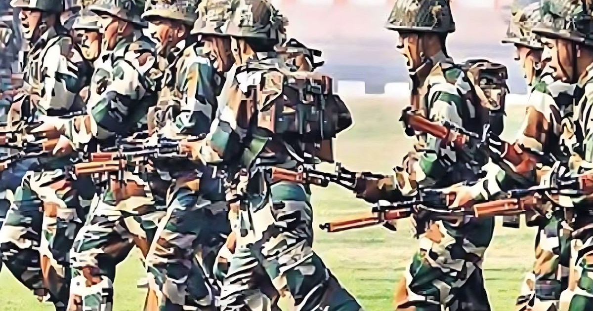 The cannonball exploded before time, then two Agniveer soldi