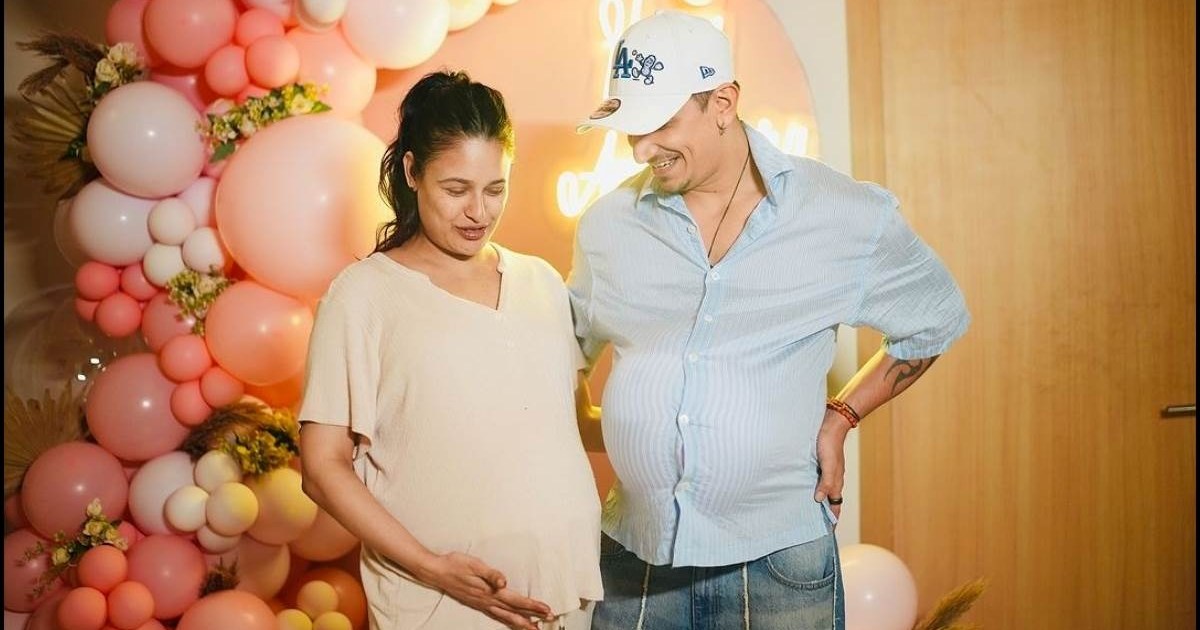 Lakshmi came to Prince Narula and Yuvika's house on Karva Ch