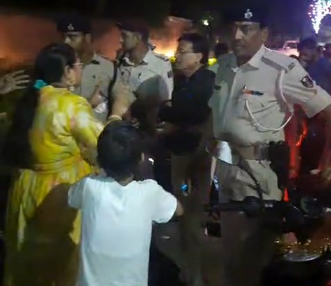 When SP sahab got angry, he slapped MLC's nephew and lawyer When SP sahab got angry, he slapped MLC's nephew and lawyer