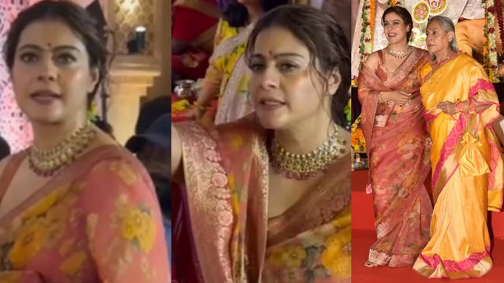 Kajol got angry in Durga Puja pandal, Jaya Bachchan was also