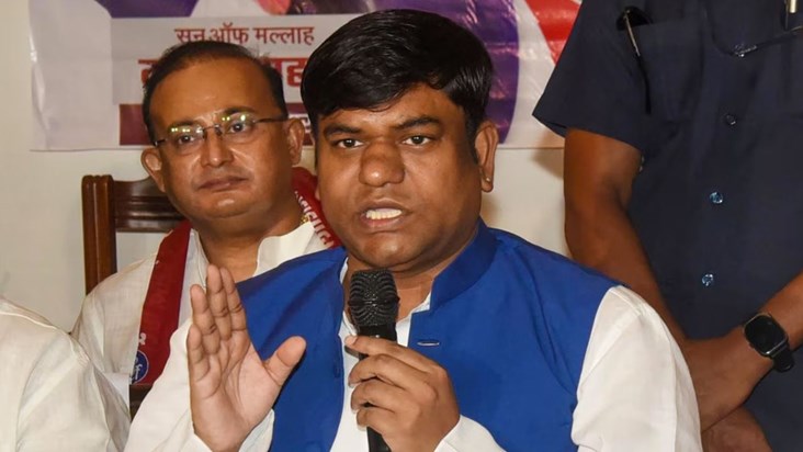 Mukesh Sahni, who staked claim to the post of Deputy CM, wil