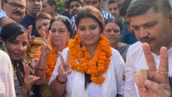 The daughter of jailed strongman Munna Shukla received death