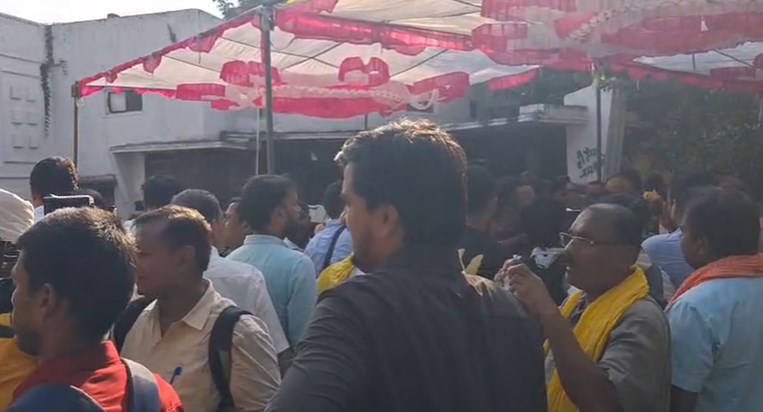 Huge uproar as soon as the names of Jansuraj candidates were Huge uproar as soon as the names of Jansuraj candidates were